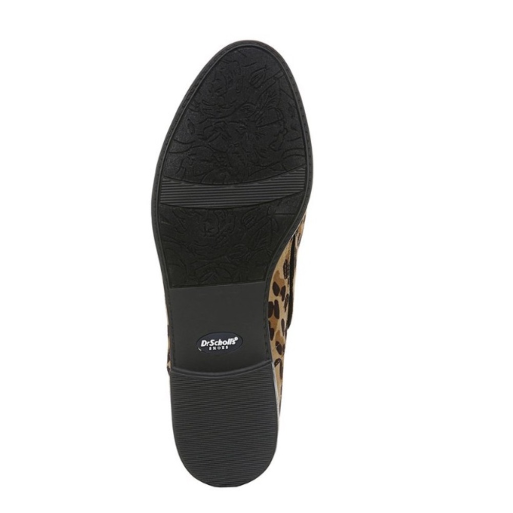 NWT Dr. Scholl’s Tan & Black Leopard Ruler Bootie Womens Size 7.5 - Picture 5 of 7